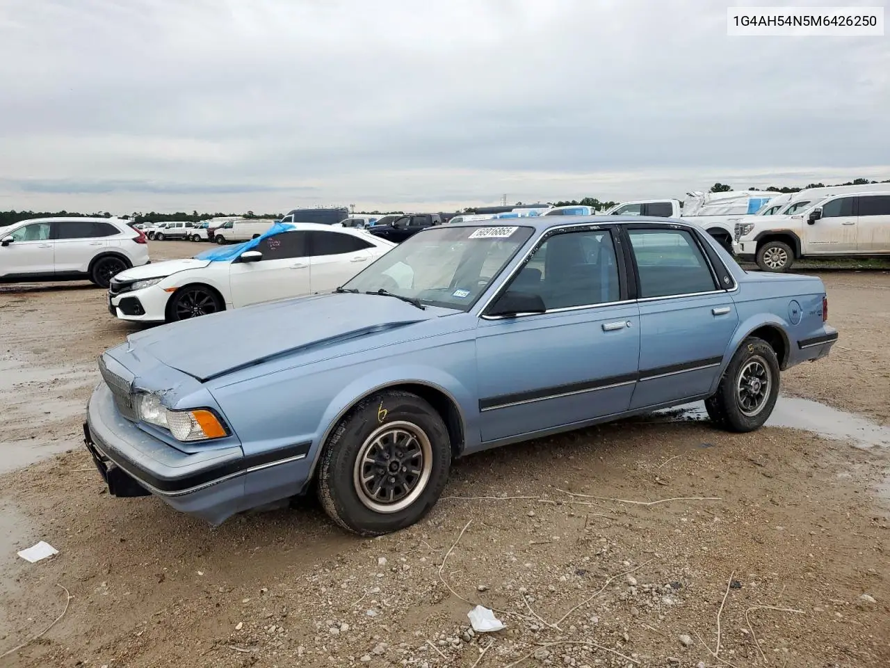 1991 Buick Century Custom VIN: 1G4AH54N5M6426250 Lot: 63690475