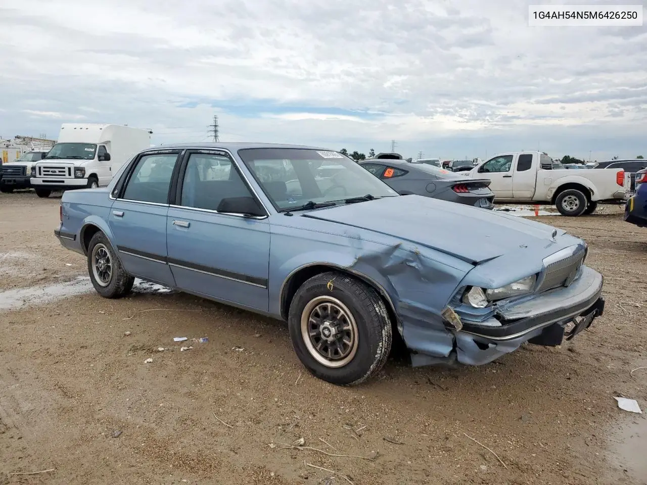 1991 Buick Century Custom VIN: 1G4AH54N5M6426250 Lot: 63690475