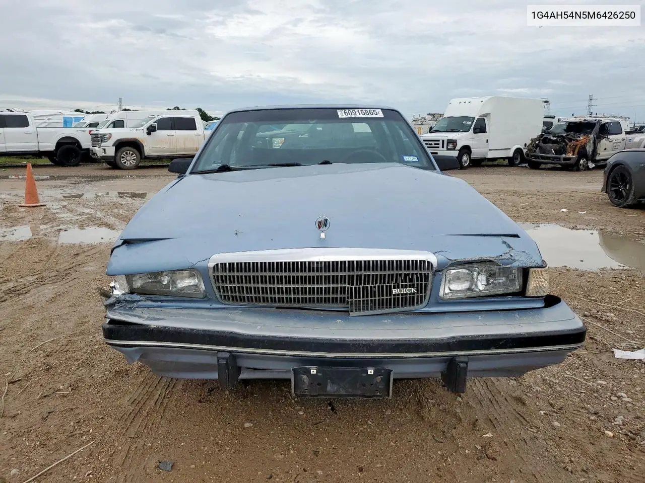 1991 Buick Century Custom VIN: 1G4AH54N5M6426250 Lot: 63690475
