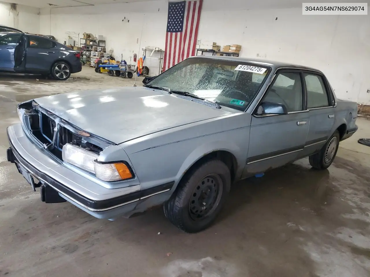 1992 Buick Century Special VIN: 3G4AG54N7NS629074 Lot: 61204275