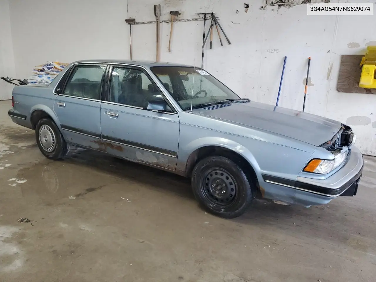 1992 Buick Century Special VIN: 3G4AG54N7NS629074 Lot: 61204275