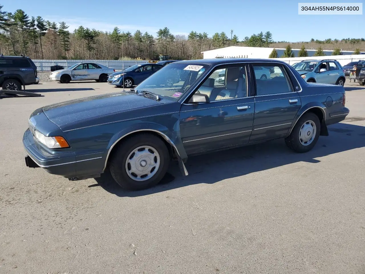 1993 Buick Century Custom VIN: 3G4AH55N4PS614000 Lot: 54843925