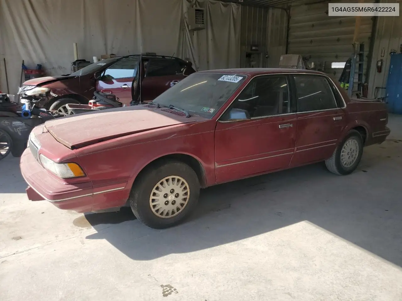 1994 Buick Century Special VIN: 1G4AG55M6R6422224 Lot: 62103205
