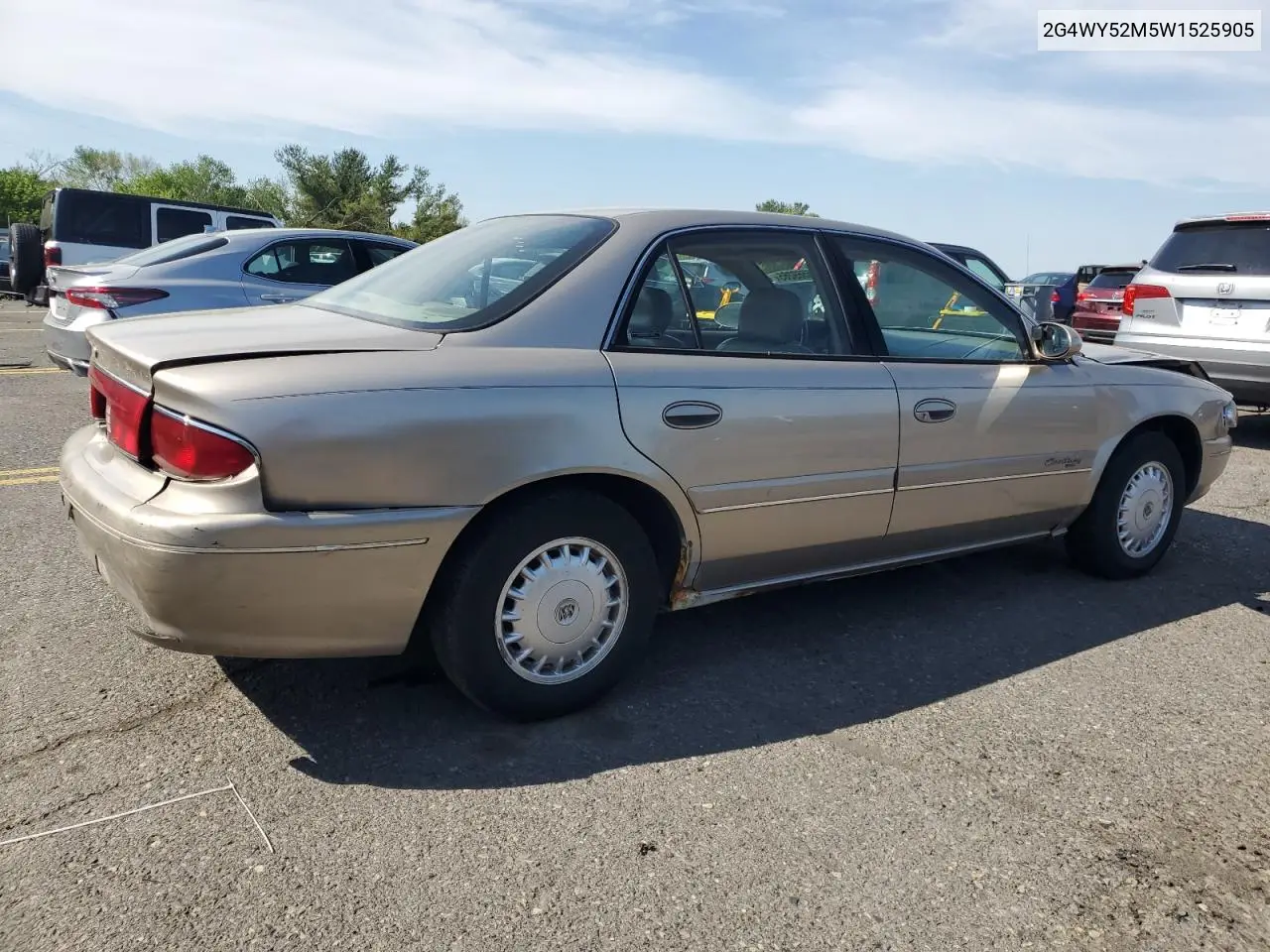 1998 Buick Century Limited VIN: 2G4WY52M5W1525905 Lot: 55569265