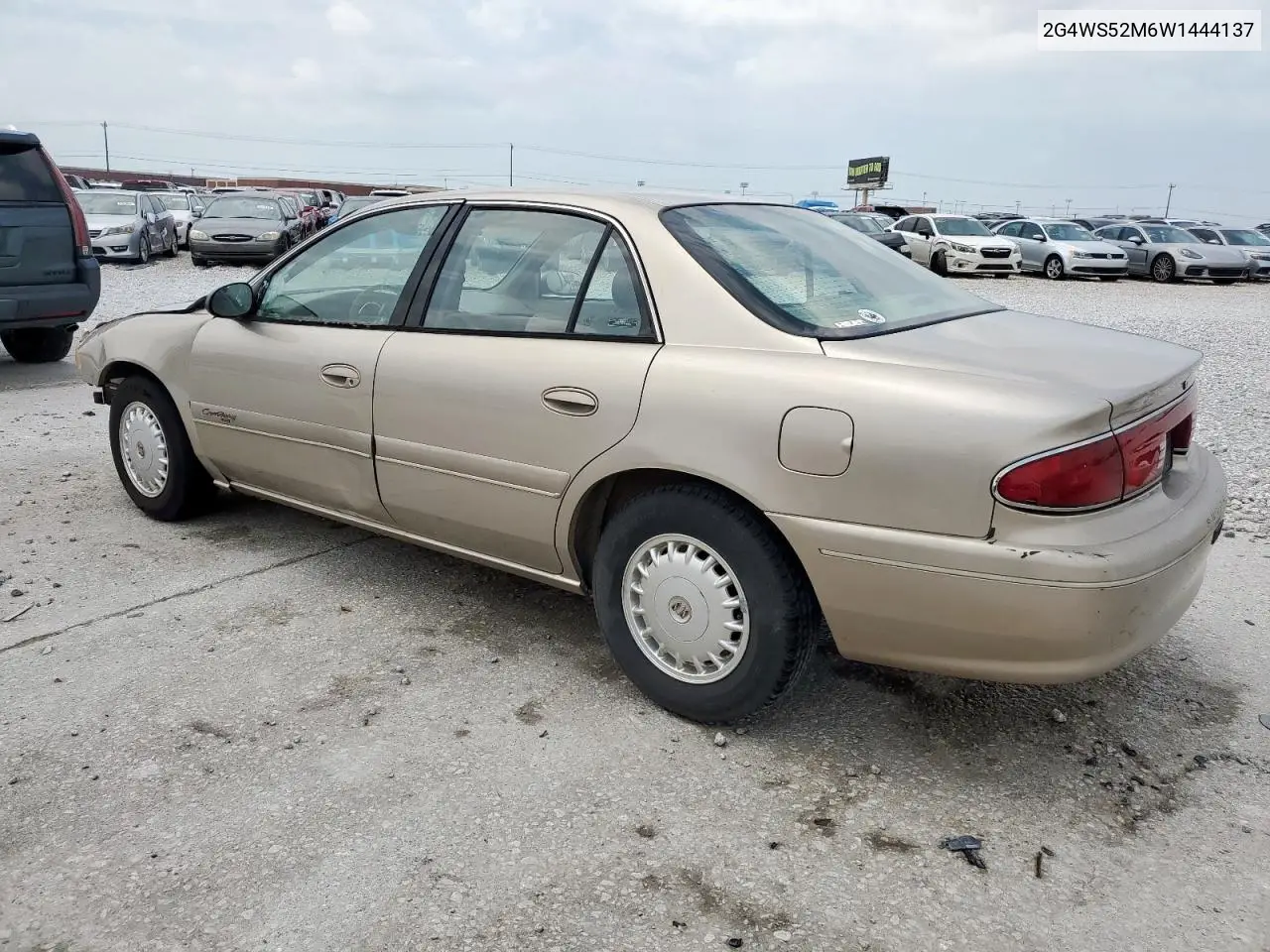 1998 Buick Century Custom VIN: 2G4WS52M6W1444137 Lot: 58183525