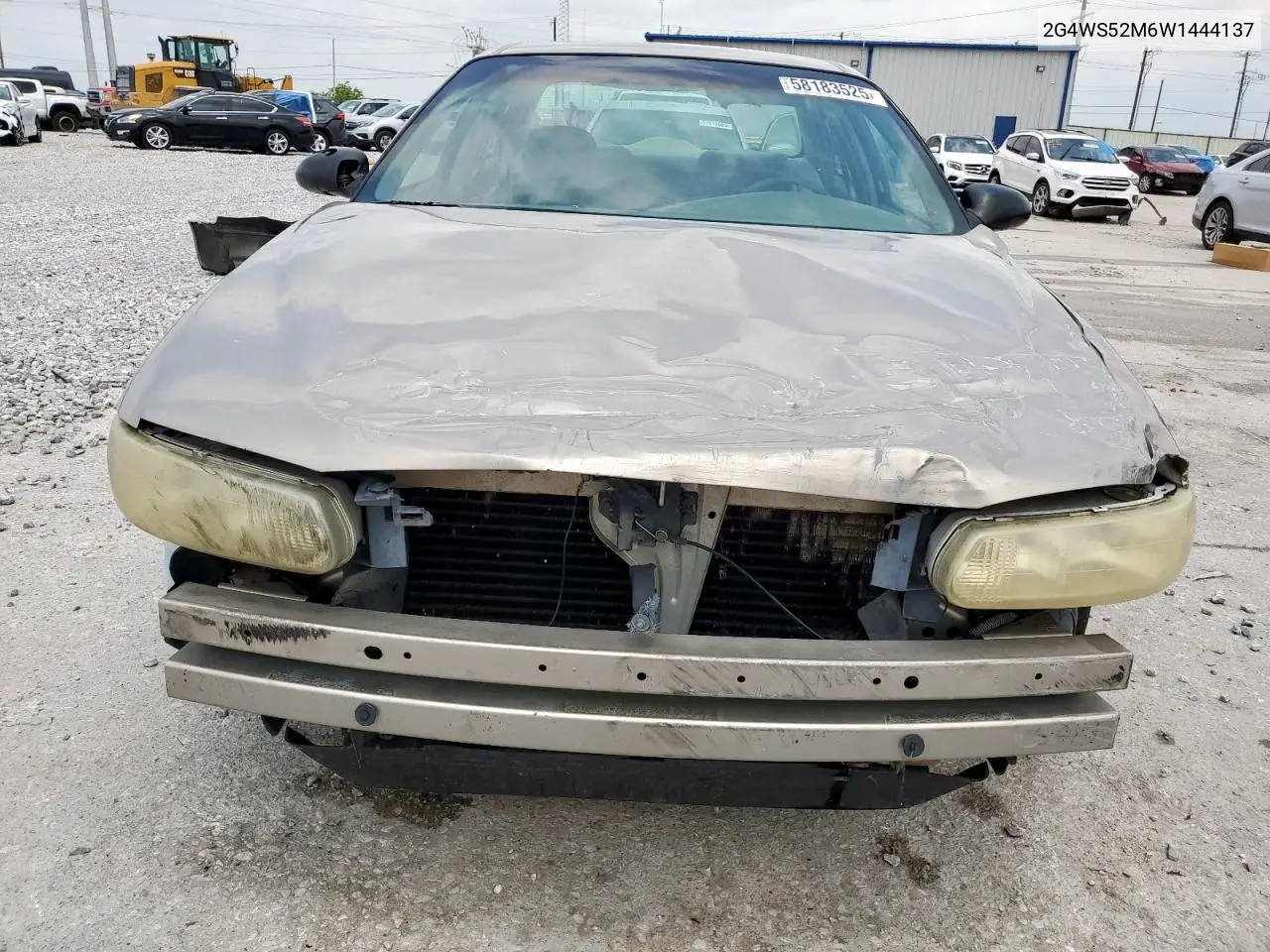 1998 Buick Century Custom VIN: 2G4WS52M6W1444137 Lot: 58183525
