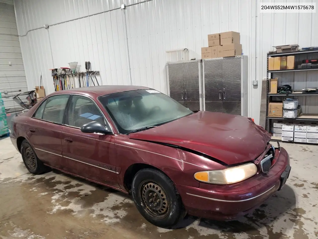 1998 Buick Century Custom VIN: 2G4WS52M4W1575678 Lot: 61177655