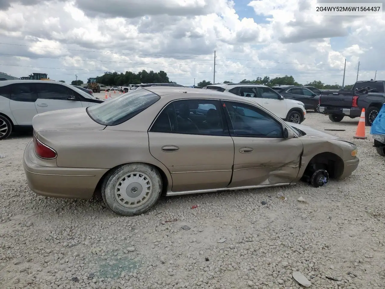 1998 Buick Century Limited VIN: 2G4WY52M6W1564437 Lot: 62787895