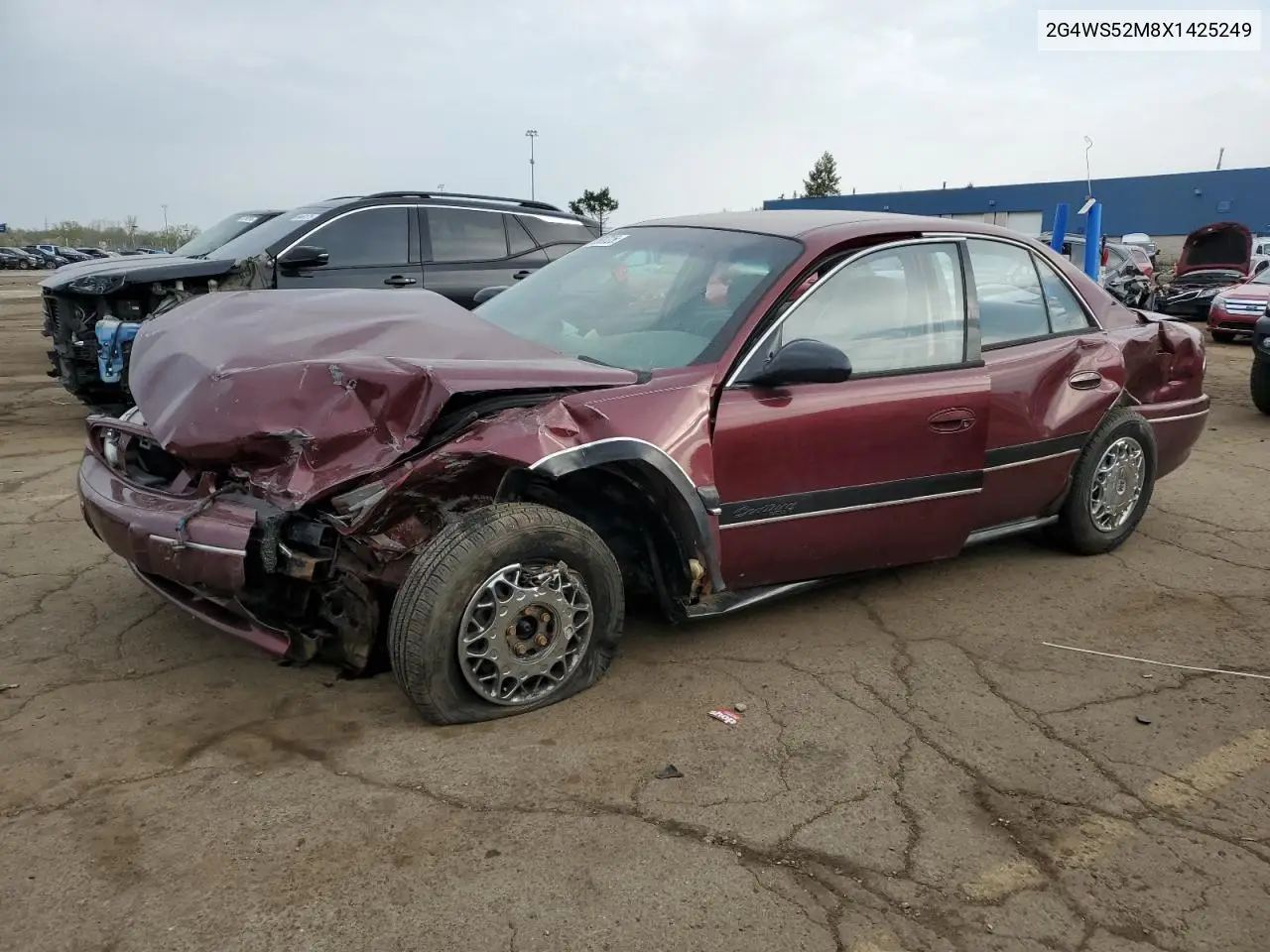 1999 Buick Century Custom VIN: 2G4WS52M8X1425249 Lot: 55068725