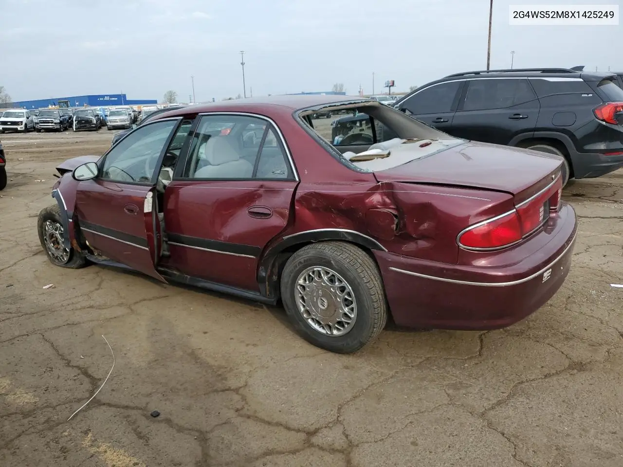 1999 Buick Century Custom VIN: 2G4WS52M8X1425249 Lot: 55068725