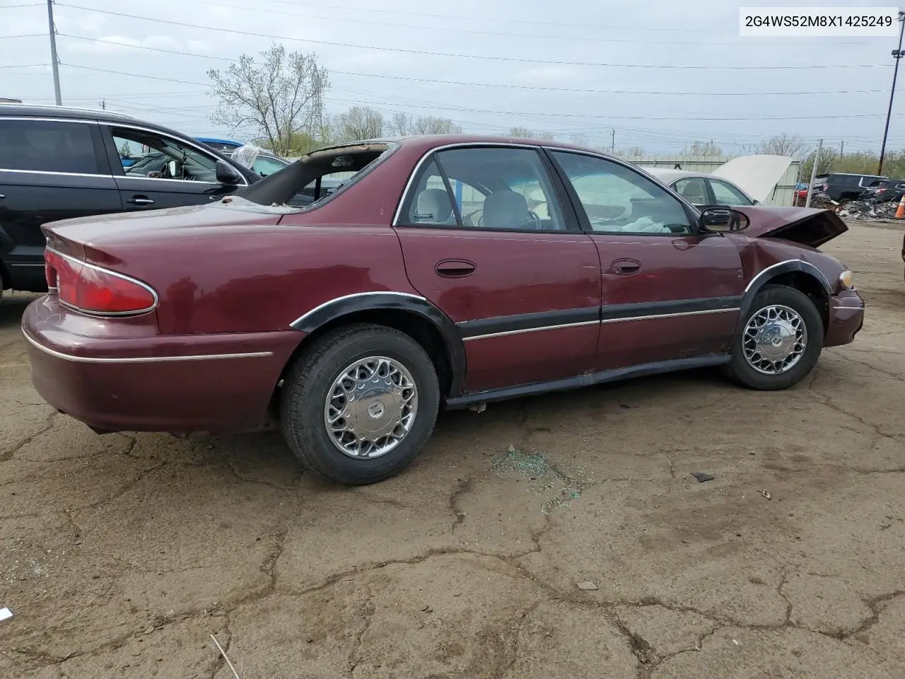 1999 Buick Century Custom VIN: 2G4WS52M8X1425249 Lot: 55068725