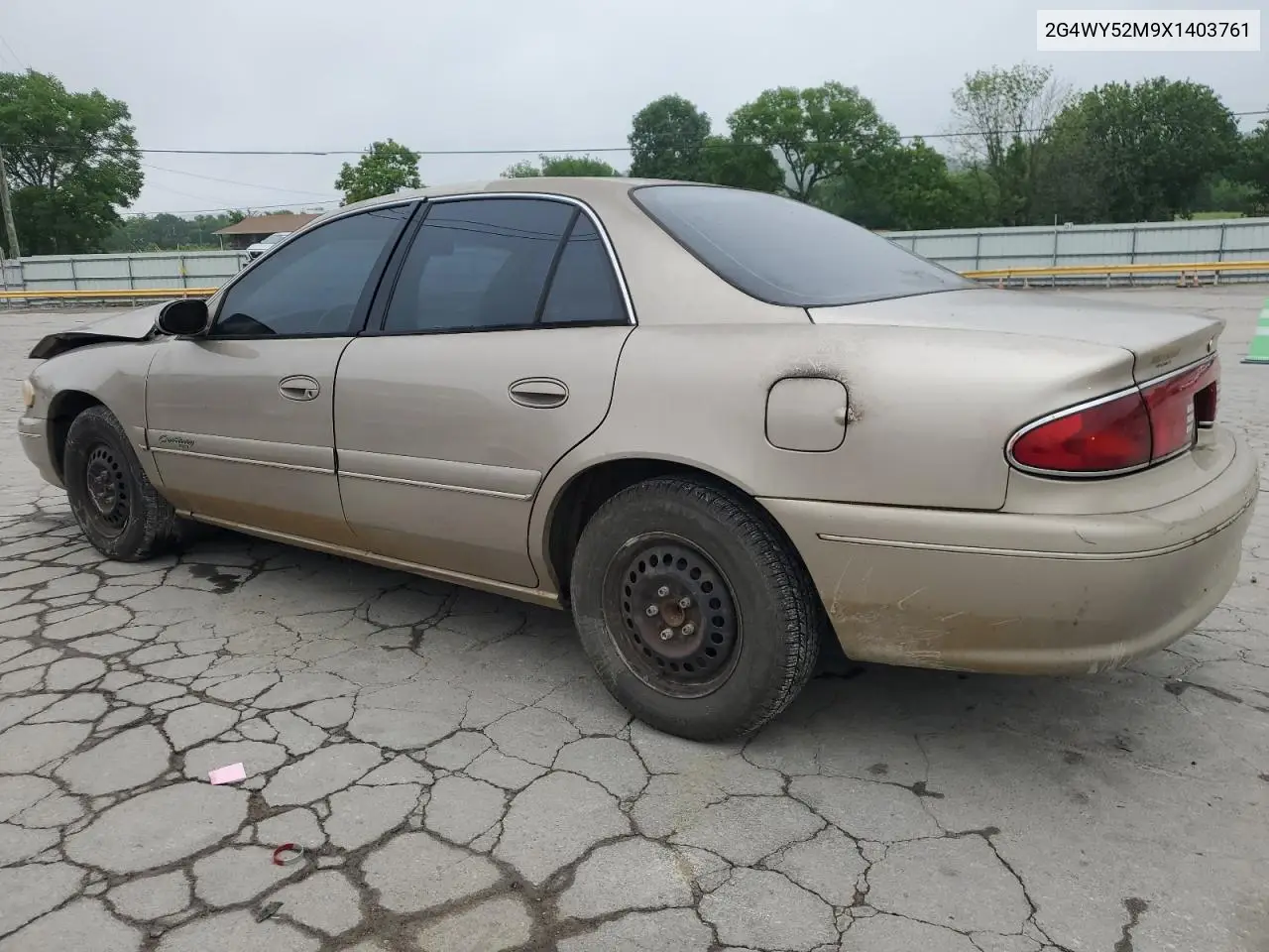 1999 Buick Century Limited VIN: 2G4WY52M9X1403761 Lot: 56377765