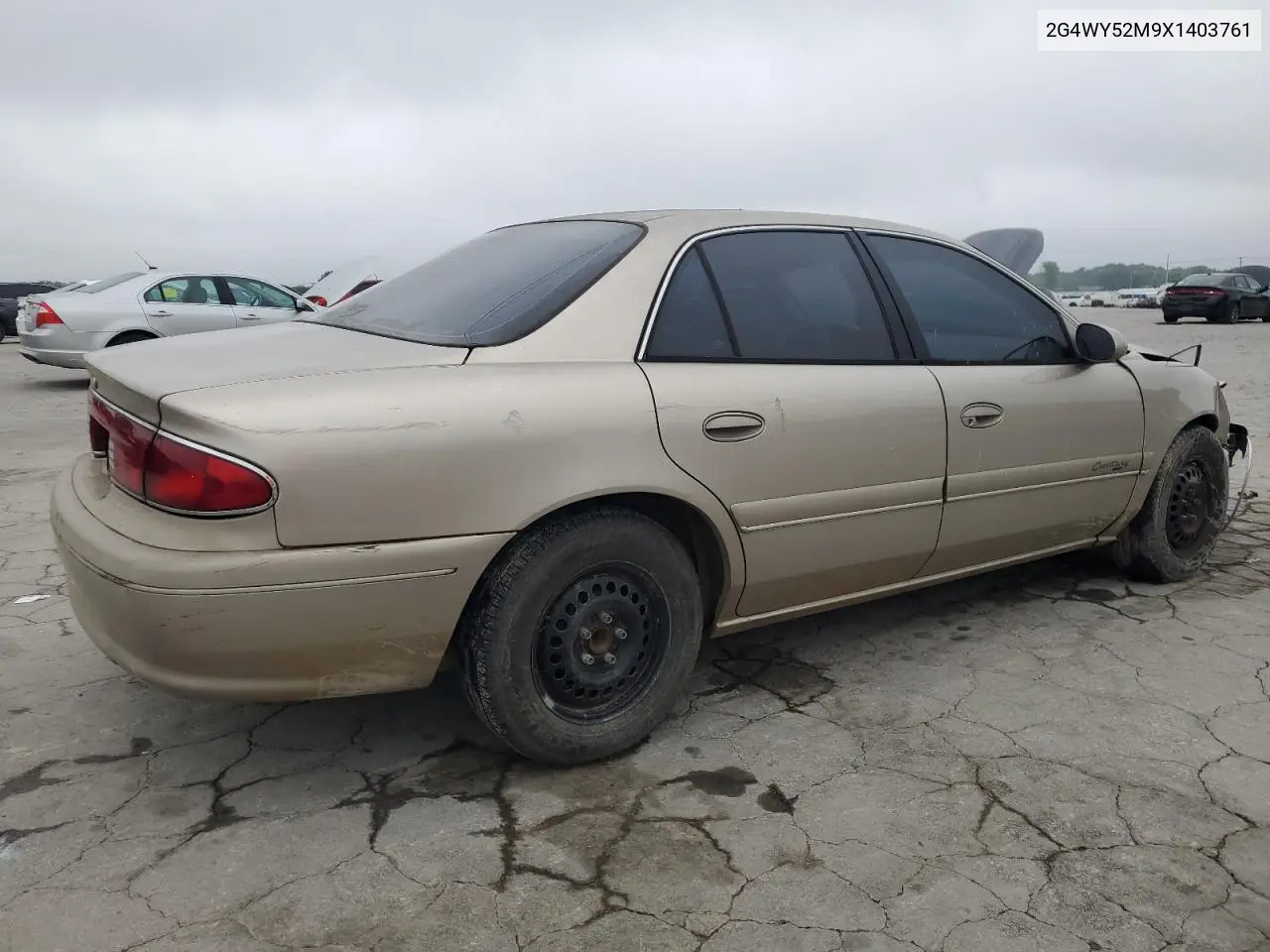 1999 Buick Century Limited VIN: 2G4WY52M9X1403761 Lot: 56377765