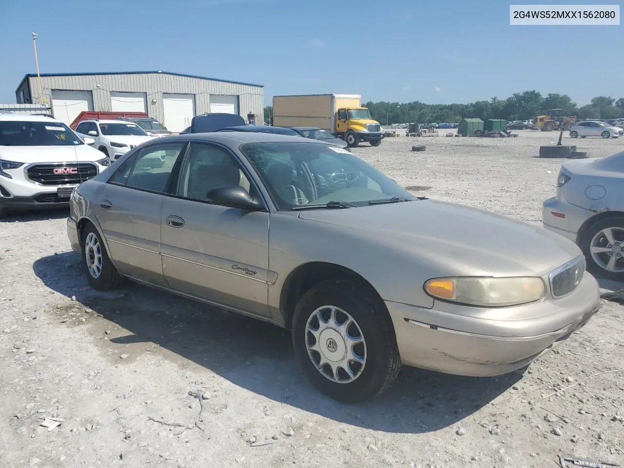 1999 Buick Century Custom VIN: 2G4WS52MXX1562080 Lot: 61840585