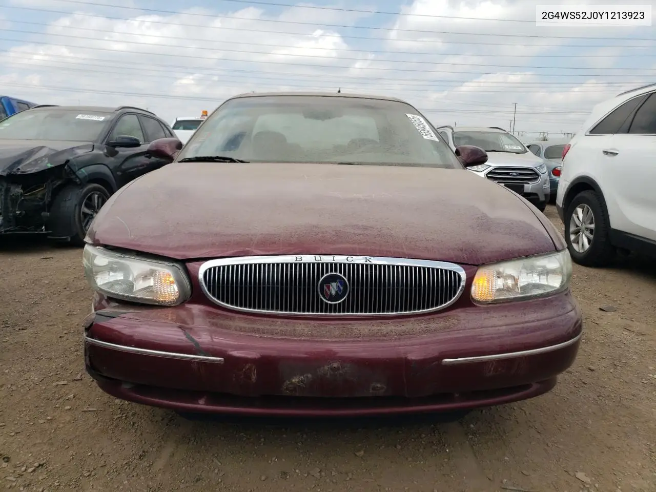2000 Buick Century Custom VIN: 2G4WS52J0Y1213923 Lot: 55945055