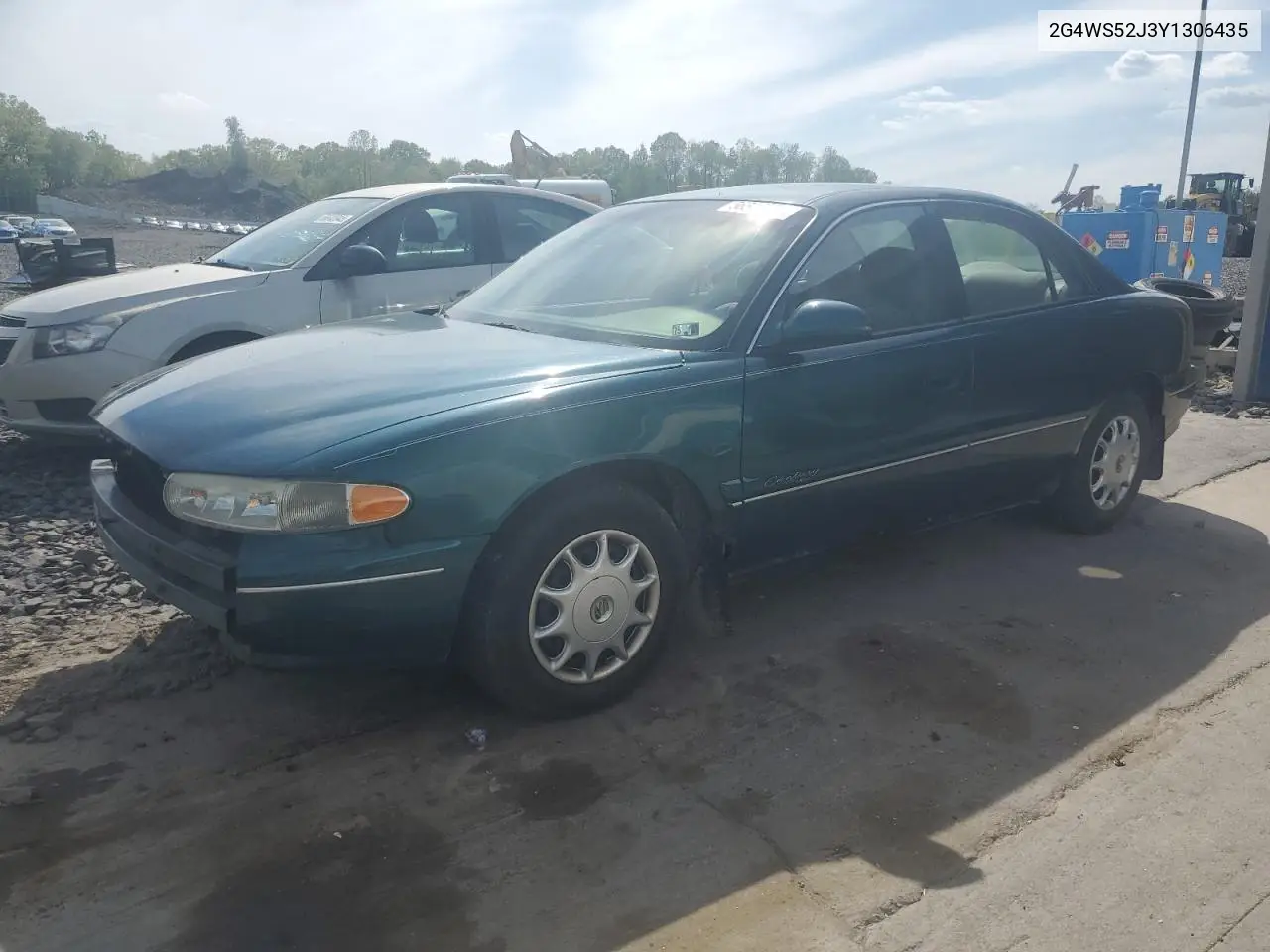 2000 Buick Century Custom VIN: 2G4WS52J3Y1306435 Lot: 56346055