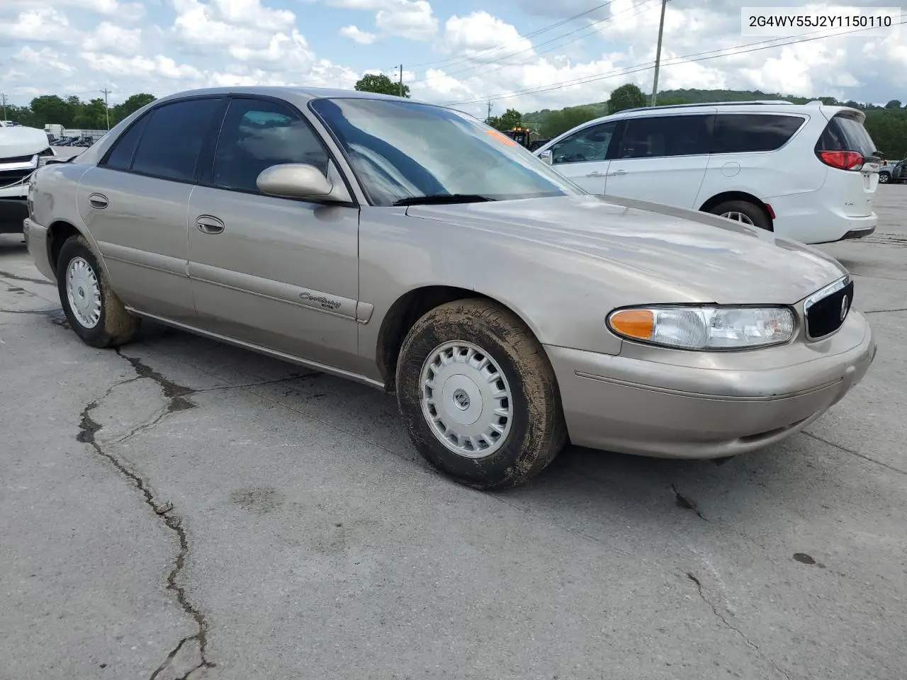 2000 Buick Century Limited VIN: 2G4WY55J2Y1150110 Lot: 56357235