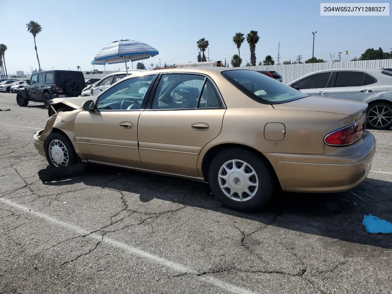 2000 Buick Century Custom VIN: 2G4WS52J7Y1288327 Lot: 61176725