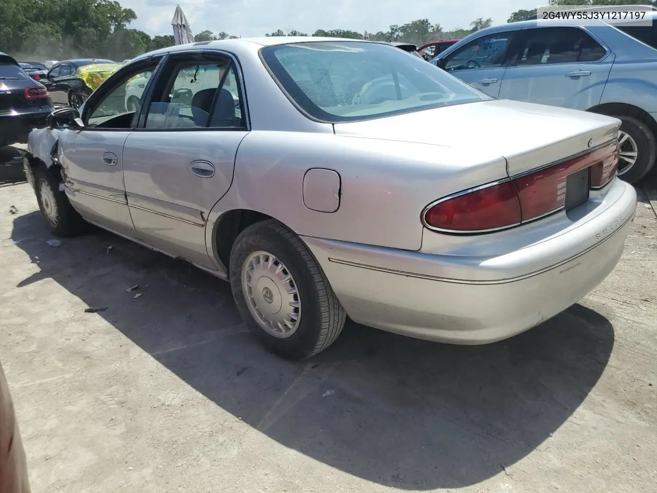 2000 Buick Century Limited VIN: 2G4WY55J3Y1217197 Lot: 61830935