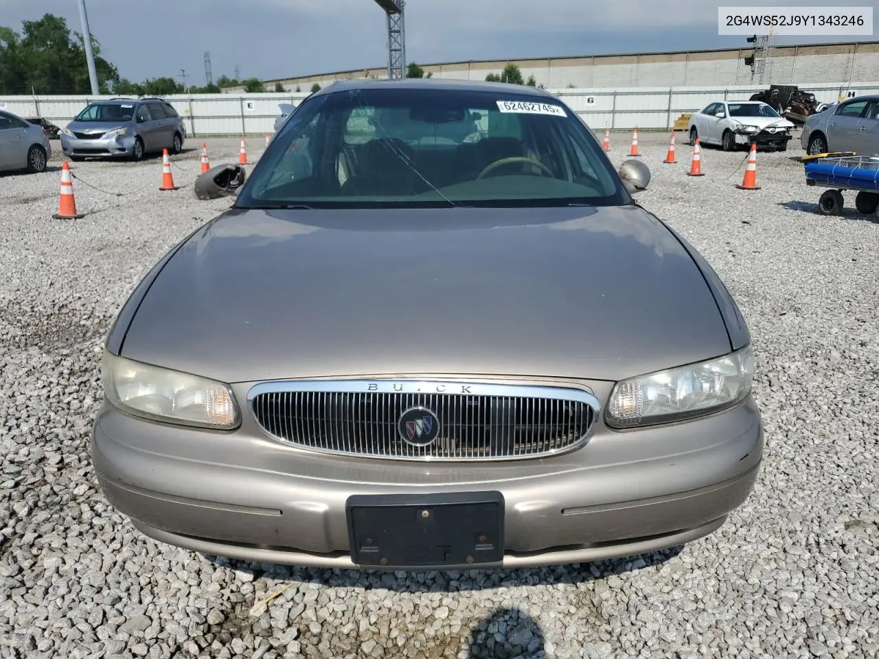 2000 Buick Century Custom VIN: 2G4WS52J9Y1343246 Lot: 62462745