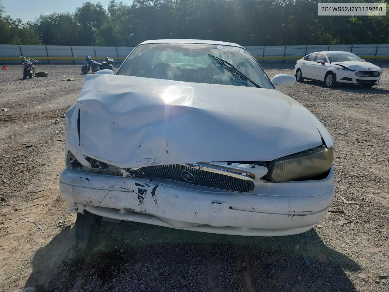 2000 Buick Century Custom VIN: 2G4WS52J2Y1139288 Lot: 64108205