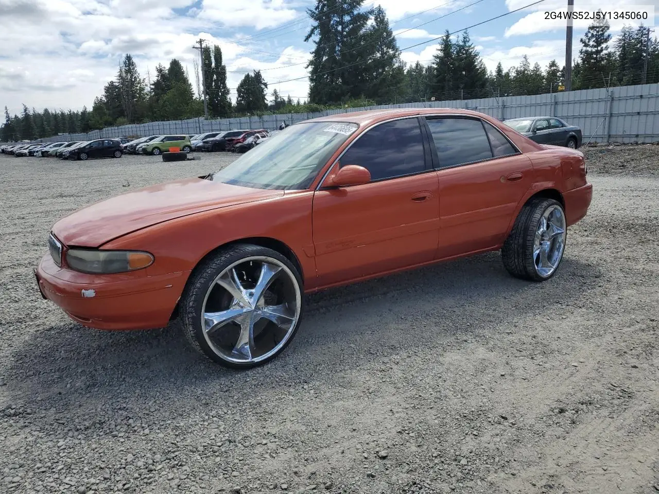2000 Buick Century Custom VIN: 2G4WS52J5Y1345060 Lot: 64436695