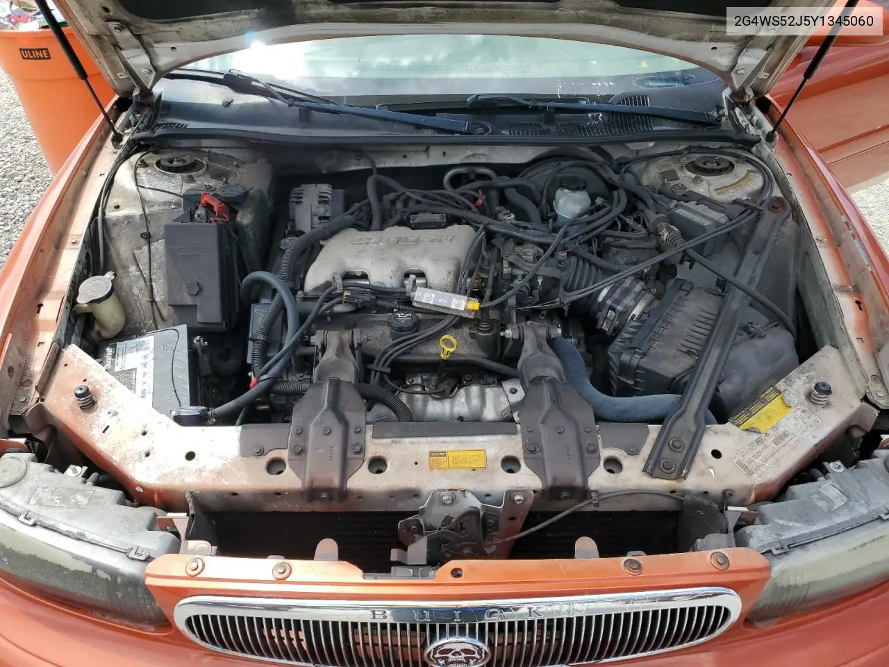 2000 Buick Century Custom VIN: 2G4WS52J5Y1345060 Lot: 64436695