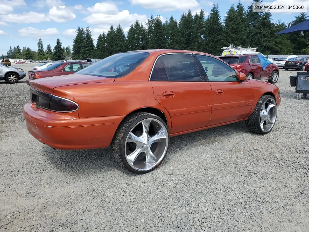 2000 Buick Century Custom VIN: 2G4WS52J5Y1345060 Lot: 64436695