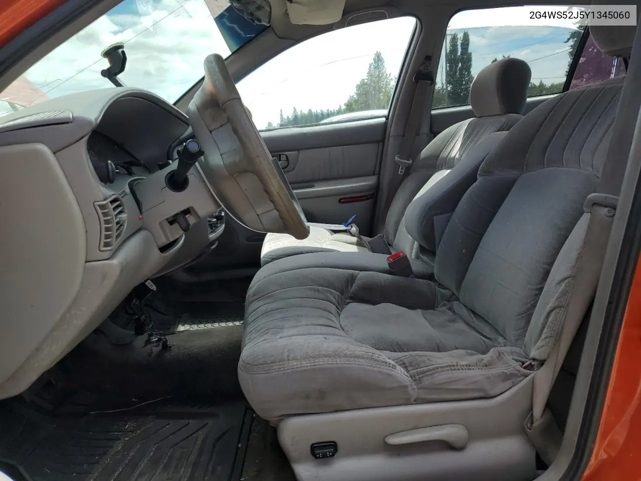 2000 Buick Century Custom VIN: 2G4WS52J5Y1345060 Lot: 64436695