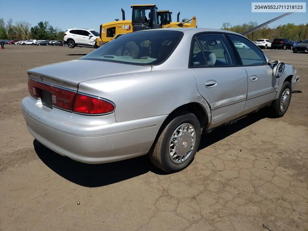 2001 Buick Century Custom VIN: 2G4WS52J711218123 Lot: 55222775