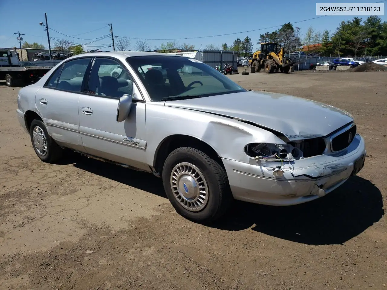 2001 Buick Century Custom VIN: 2G4WS52J711218123 Lot: 55222775