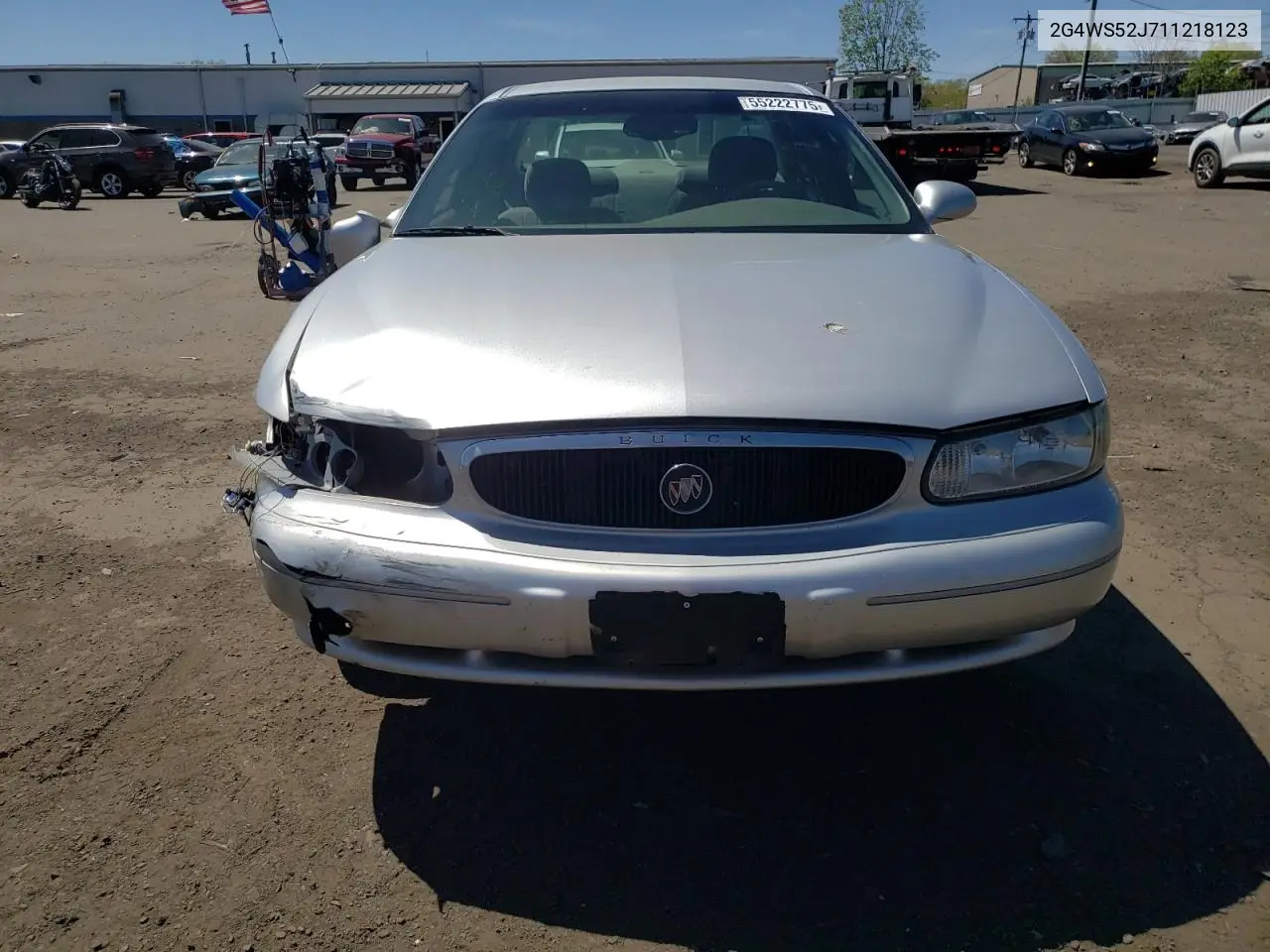 2001 Buick Century Custom VIN: 2G4WS52J711218123 Lot: 55222775