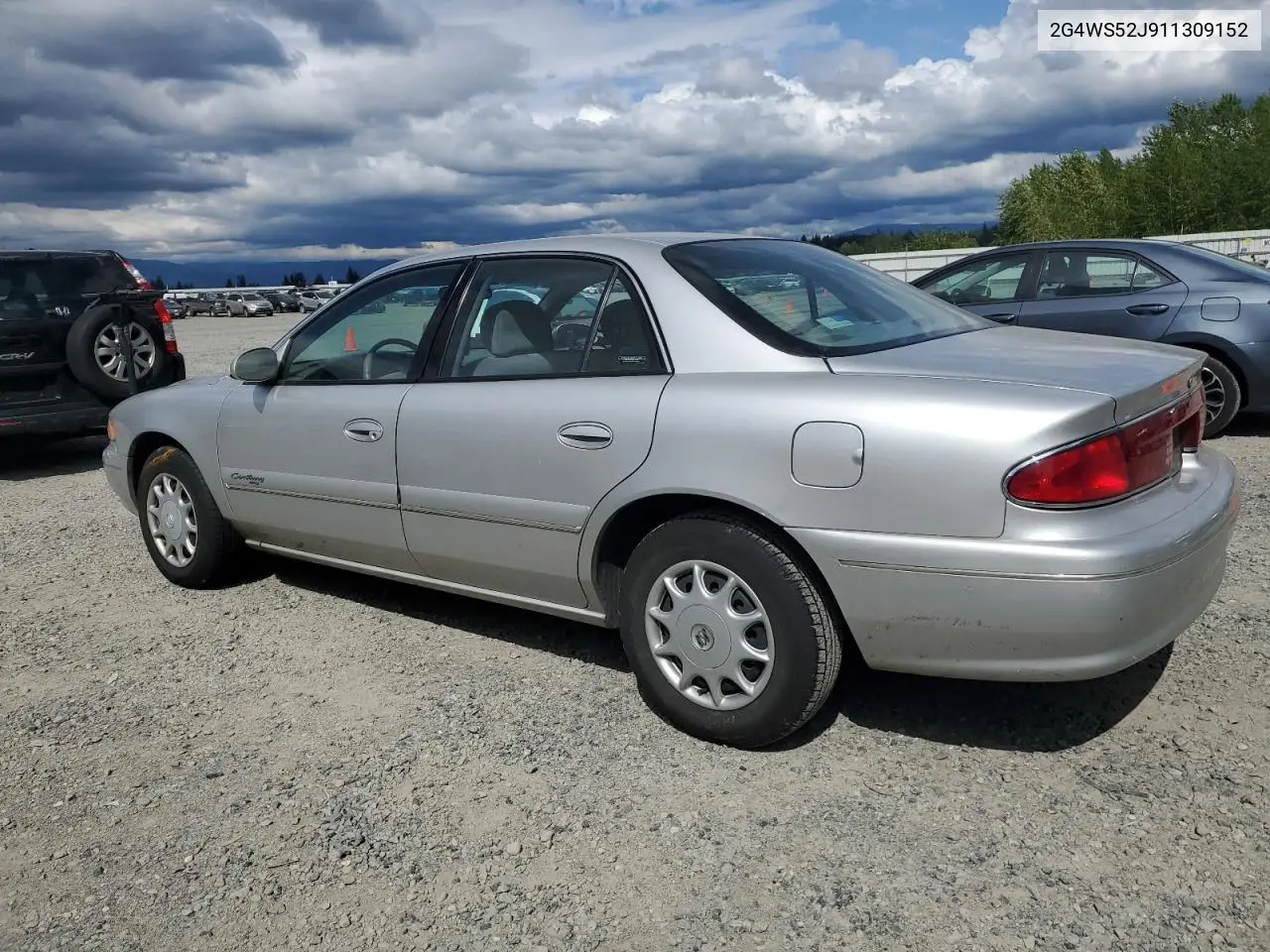 2001 Buick Century Custom VIN: 2G4WS52J911309152 Lot: 56115685