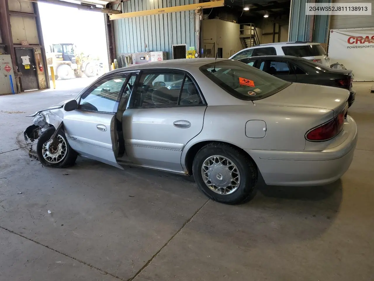 2001 Buick Century Custom VIN: 2G4WS52J811138913 Lot: 56337945