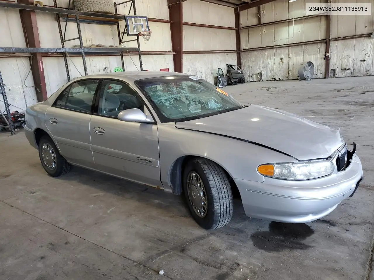 2001 Buick Century Custom VIN: 2G4WS52J811138913 Lot: 56337945