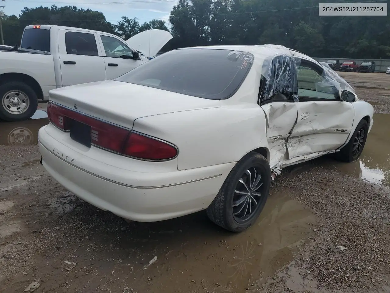 2001 Buick Century Custom VIN: 2G4WS52J211257704 Lot: 64019675
