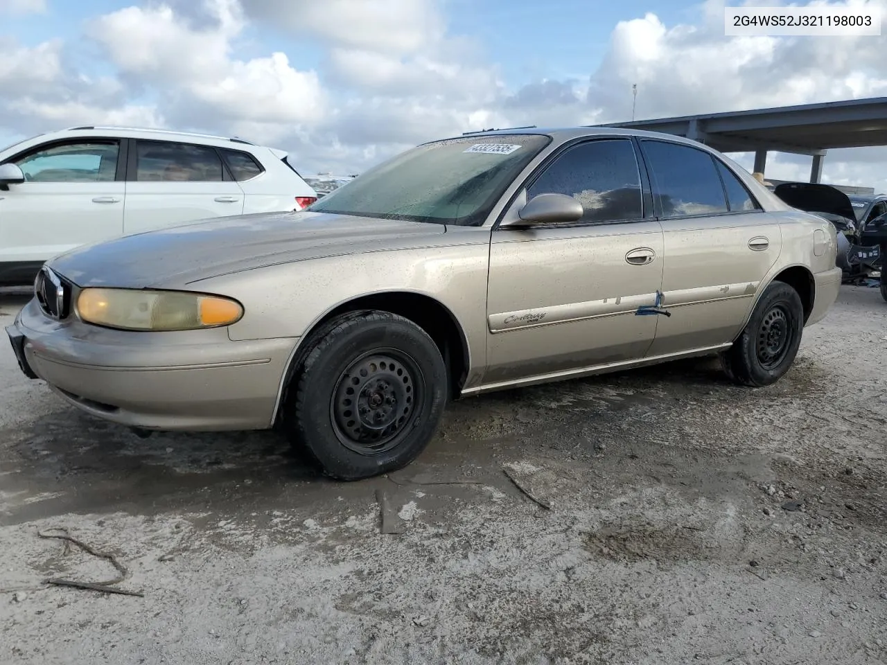 2002 Buick Century Custom VIN: 2G4WS52J321198003 Lot: 43327535