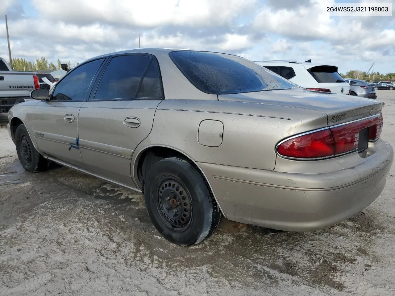 2002 Buick Century Custom VIN: 2G4WS52J321198003 Lot: 43327535