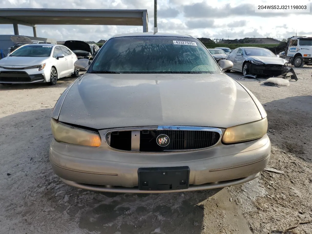 2002 Buick Century Custom VIN: 2G4WS52J321198003 Lot: 43327535