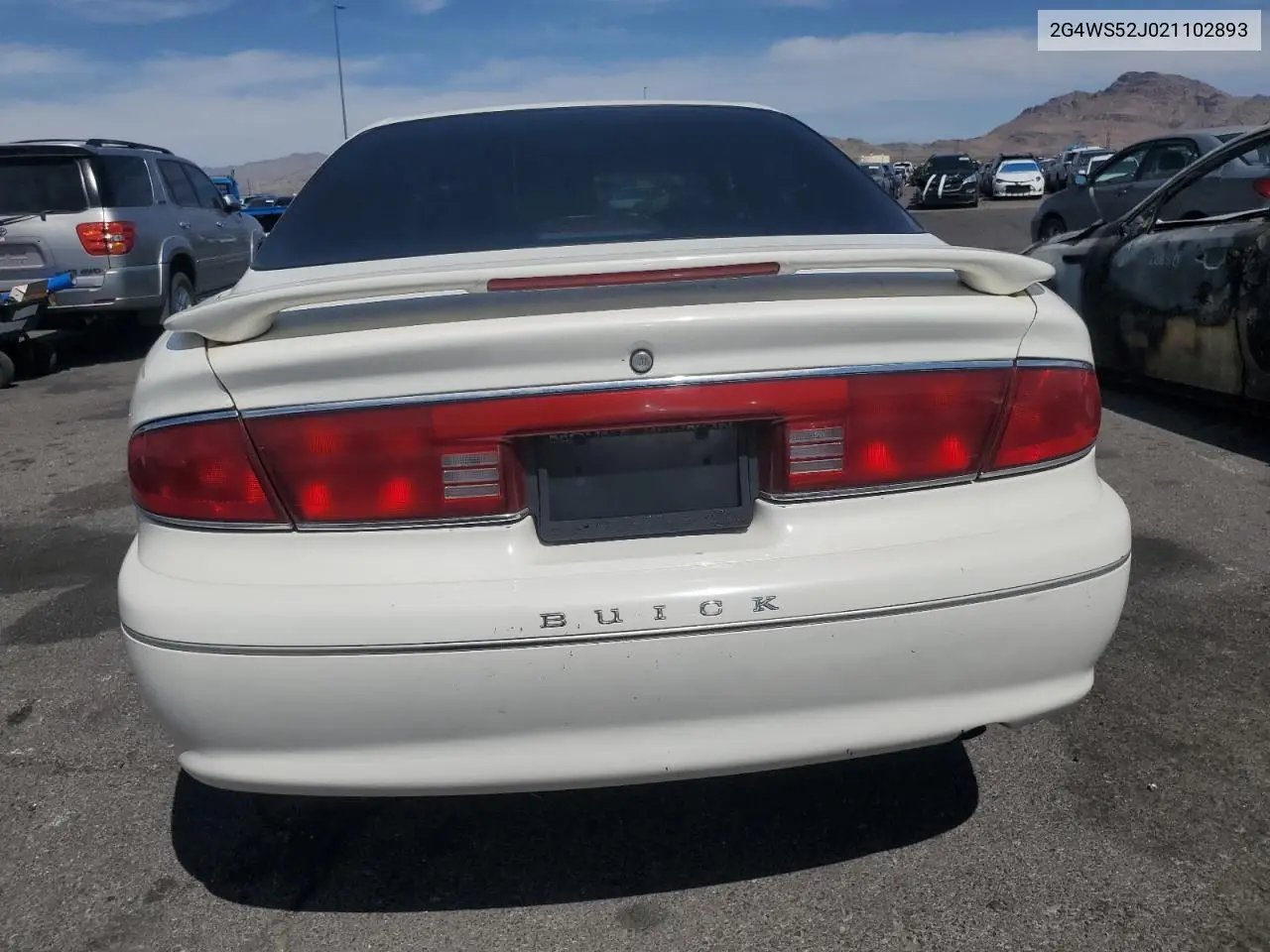 2002 Buick Century Custom VIN: 2G4WS52J021102893 Lot: 52332585