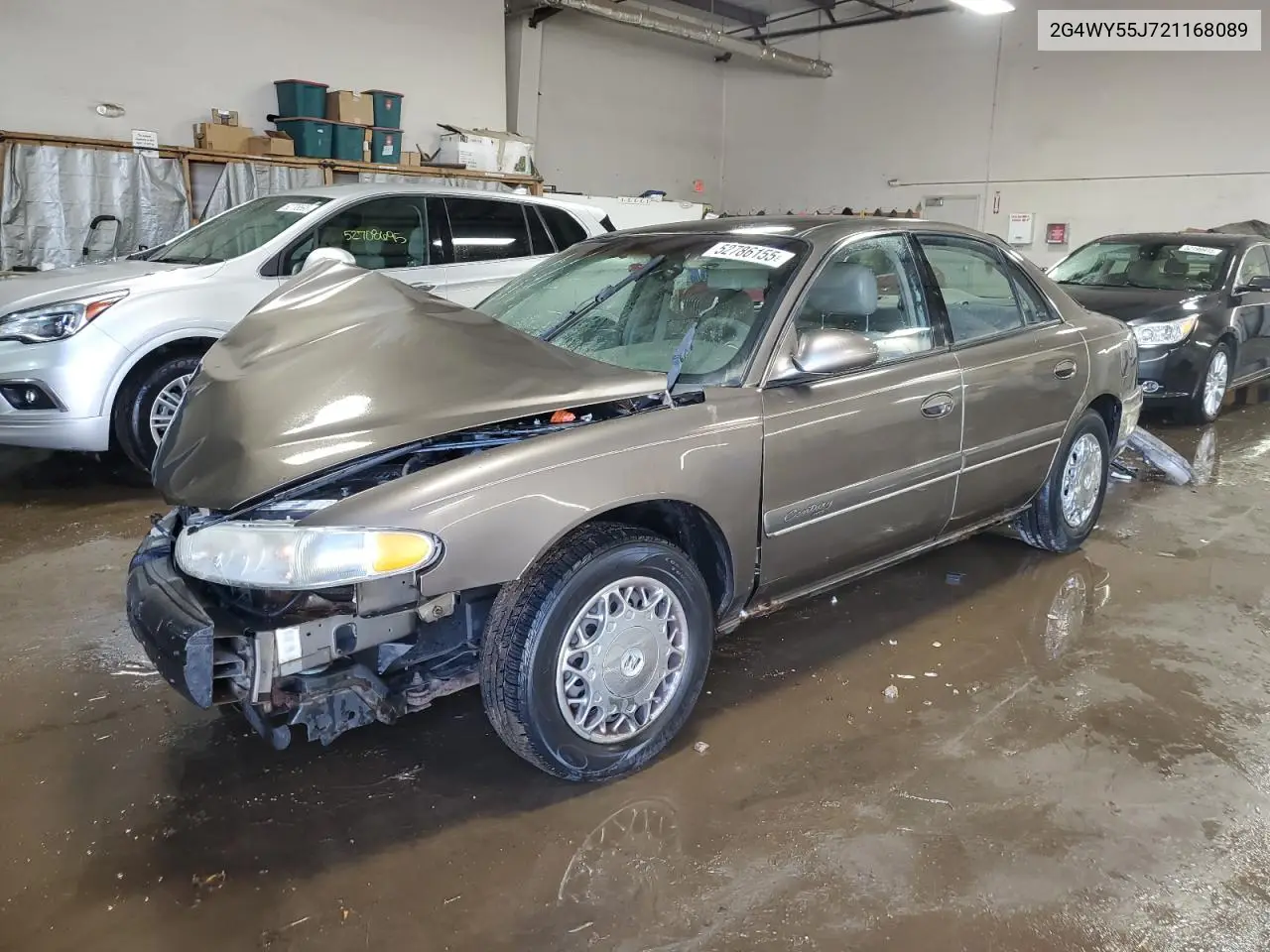 2002 Buick Century Limited VIN: 2G4WY55J721168089 Lot: 52786155