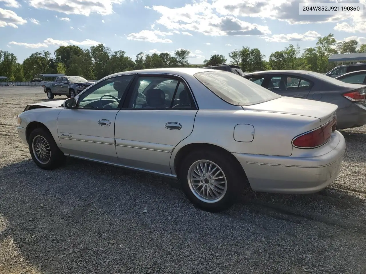 2002 Buick Century Custom VIN: 2G4WS52J921190360 Lot: 55645865