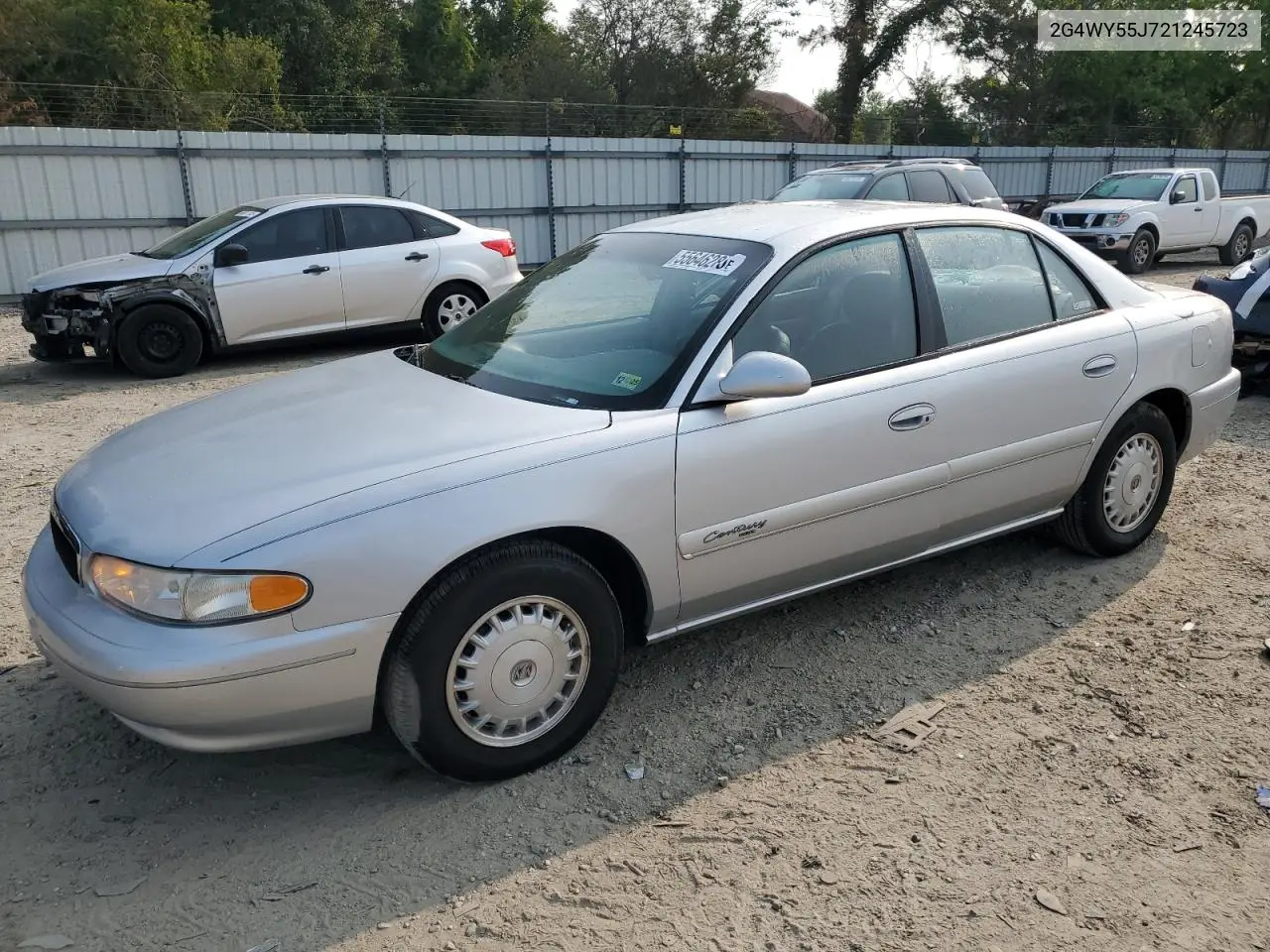 2002 Buick Century Limited VIN: 2G4WY55J721245723 Lot: 55646285