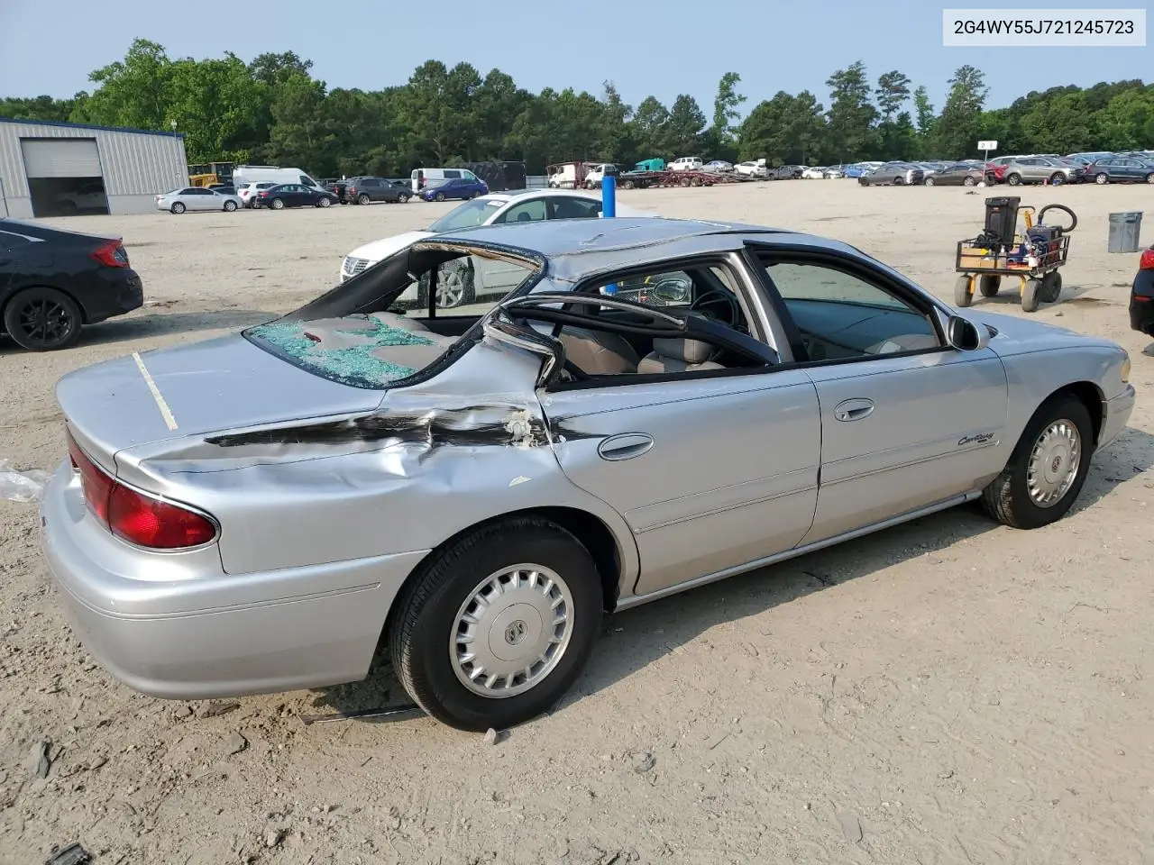 2002 Buick Century Limited VIN: 2G4WY55J721245723 Lot: 55646285