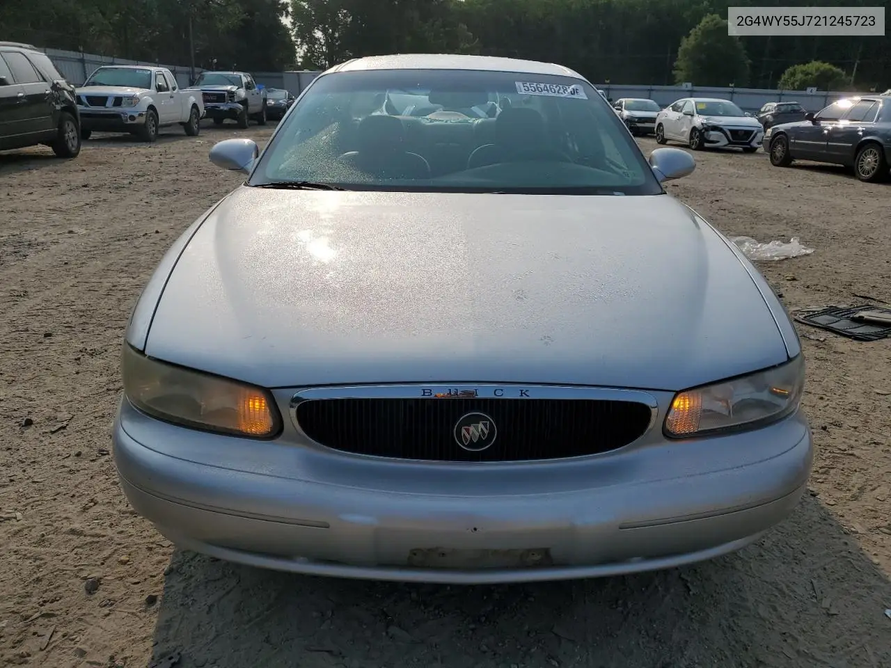 2002 Buick Century Limited VIN: 2G4WY55J721245723 Lot: 55646285