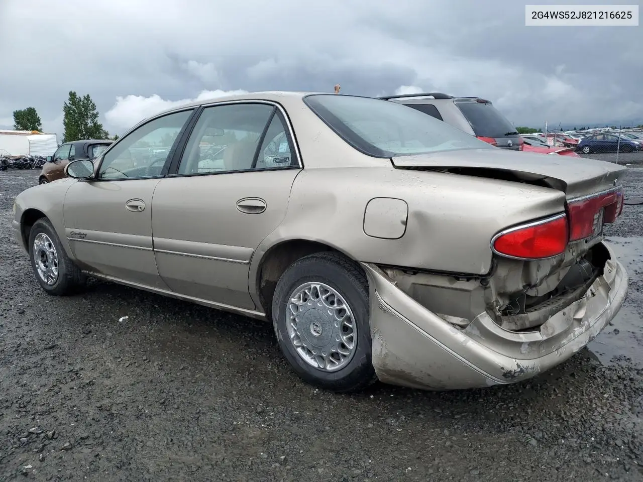 2002 Buick Century Custom VIN: 2G4WS52J821216625 Lot: 56515645