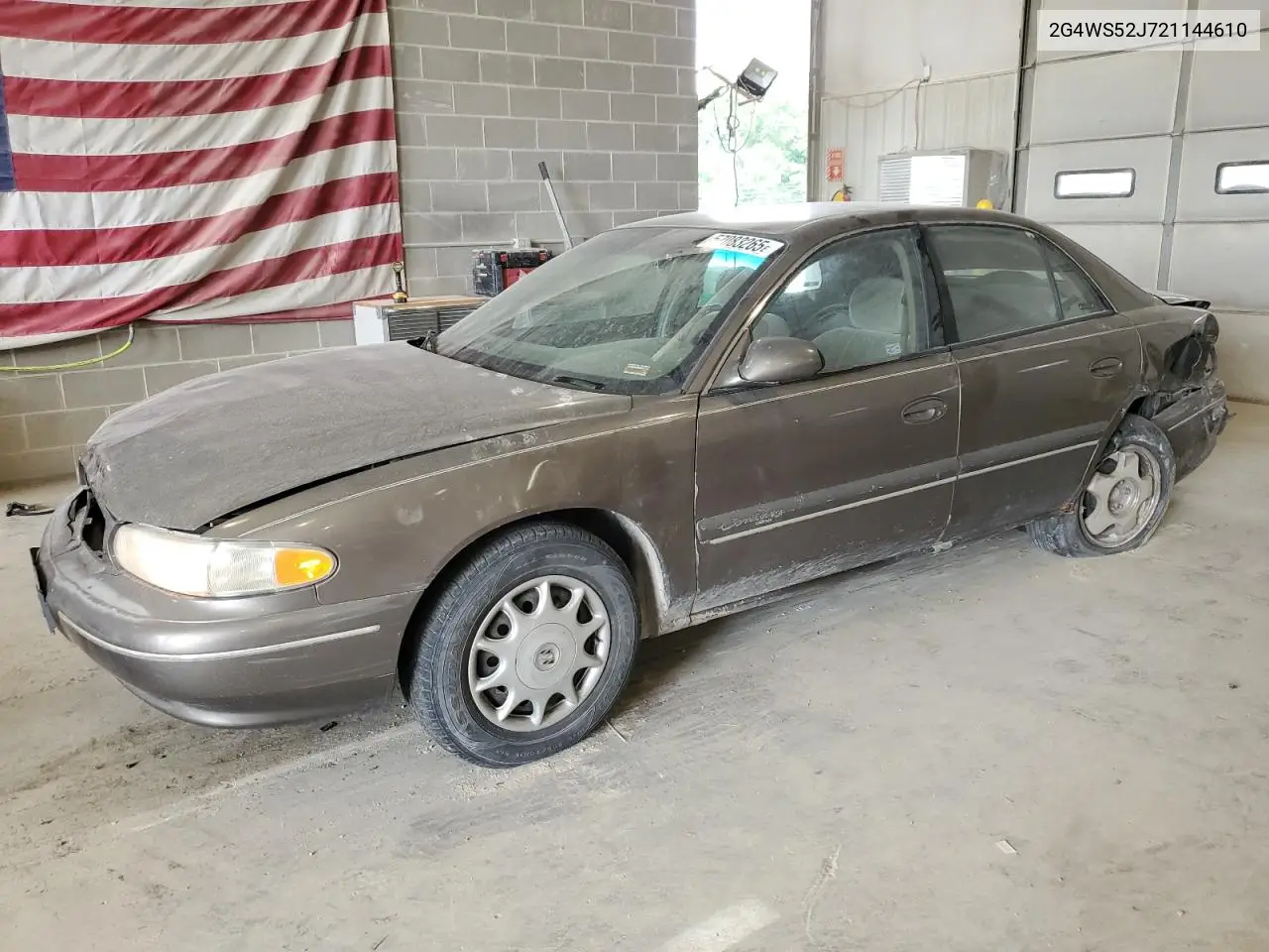 2002 Buick Century Custom VIN: 2G4WS52J721144610 Lot: 57083265