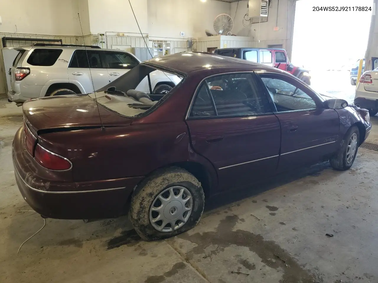 2002 Buick Century Custom VIN: 2G4WS52J921178824 Lot: 60739395