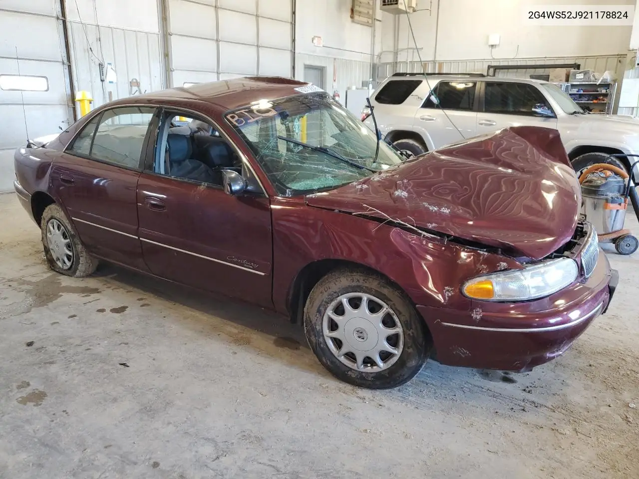 2002 Buick Century Custom VIN: 2G4WS52J921178824 Lot: 60739395