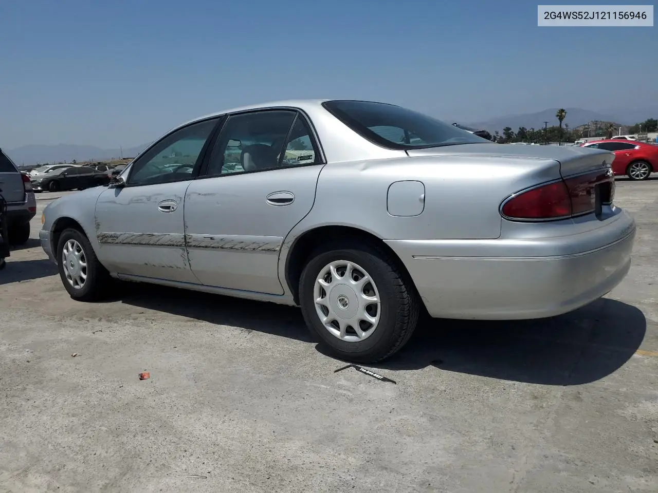 2002 Buick Century Custom VIN: 2G4WS52J121156946 Lot: 62139325